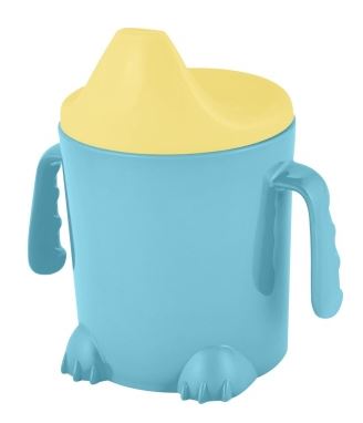 Поильник детский Play with Me Hello, Dino! 270мл синий колокольчик